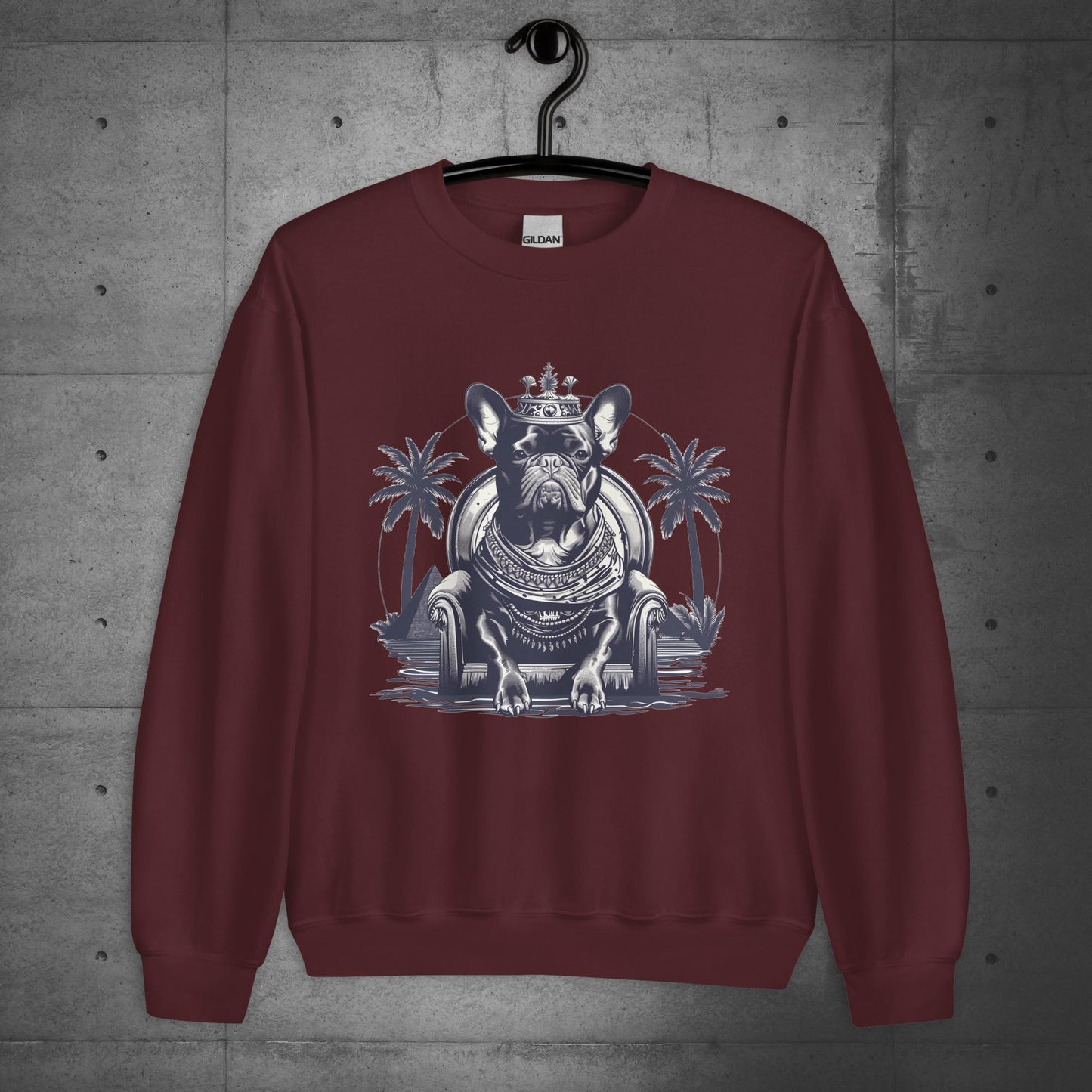 Cleopatra Frenchie - Unisex Sweatshirt/Sweater - Frenchie Emporium