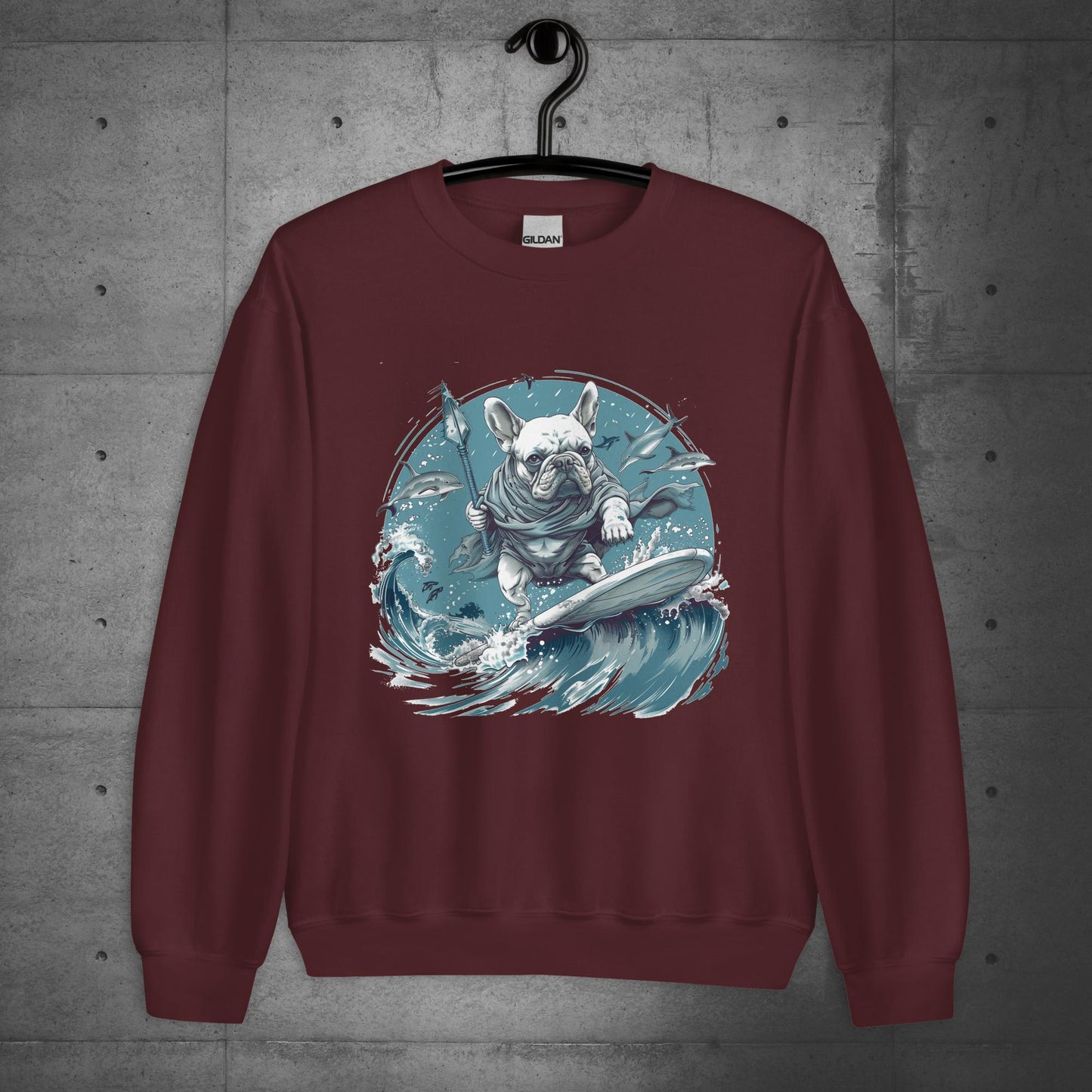 "Ocean Odyssey" Frenchie Unisex Sweater / Sweatshirt - Frenchie Emporium