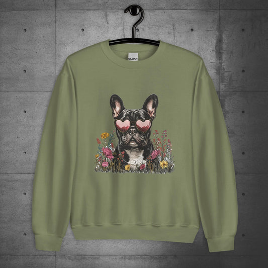 Frenchie Love Affair Unisex Sweatshirt