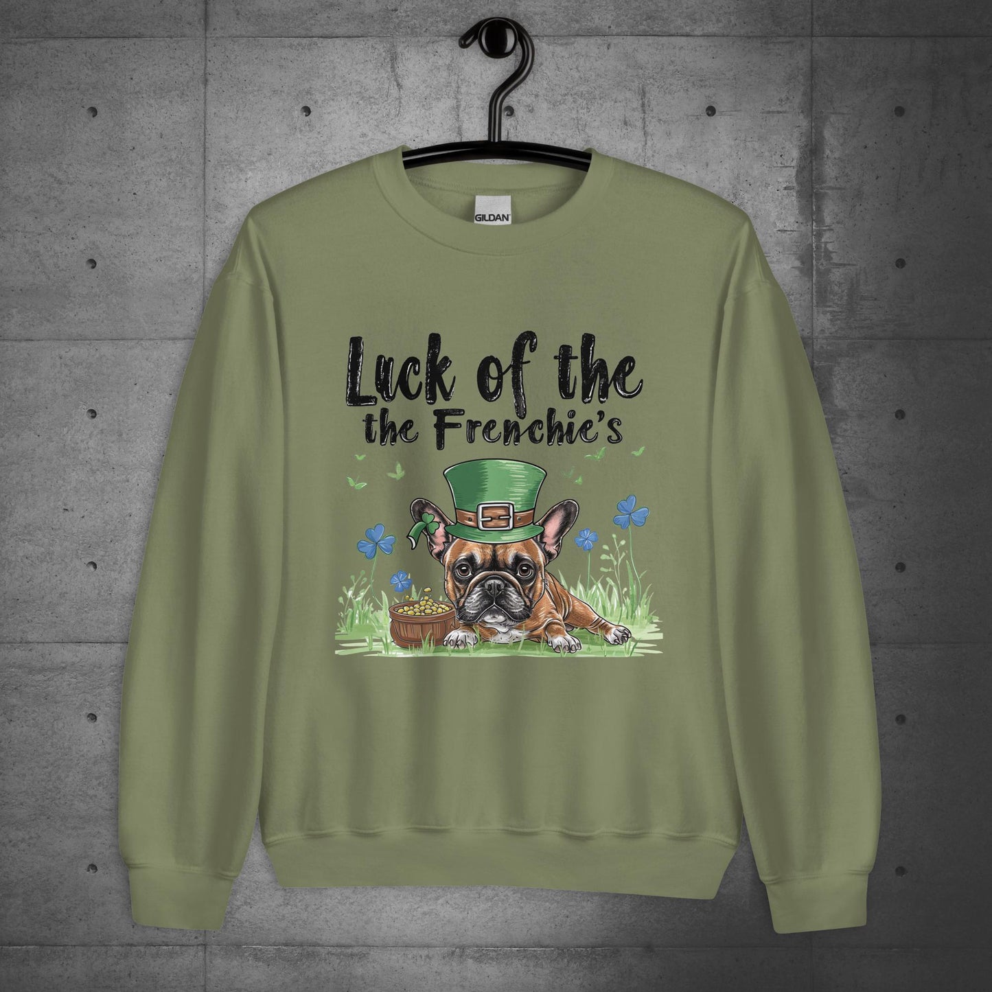 St Patrick's Day Frenchie Unisex Sweatshirt - Frenchie Emporium