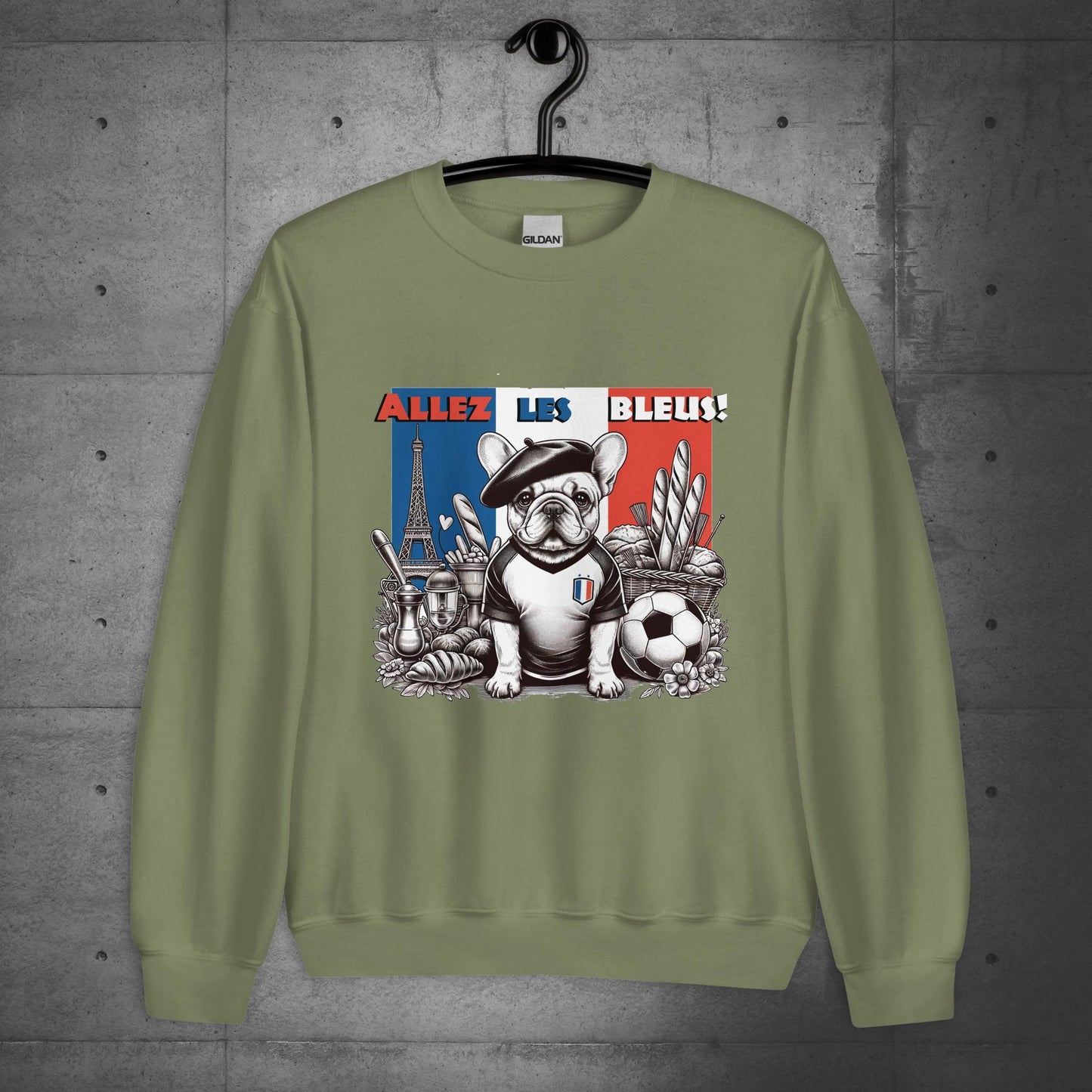 Frenchie Football France - Allez les Bleus! Unisex Sweater - Frenchie Emporium