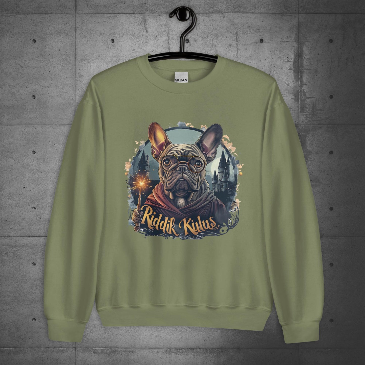 Frenchie "Riddik Kulus" Unisex Sweater/Sweatshirt