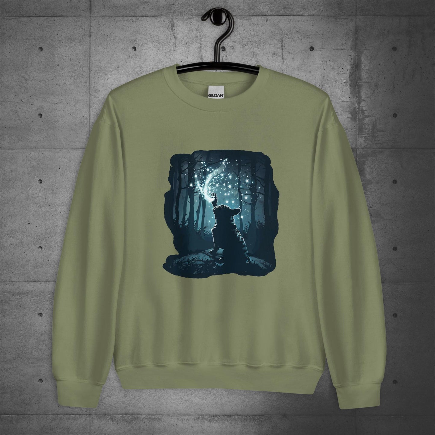 French Bulldog "Forest Enchantment" Unisex Sweater/Sweatshirt