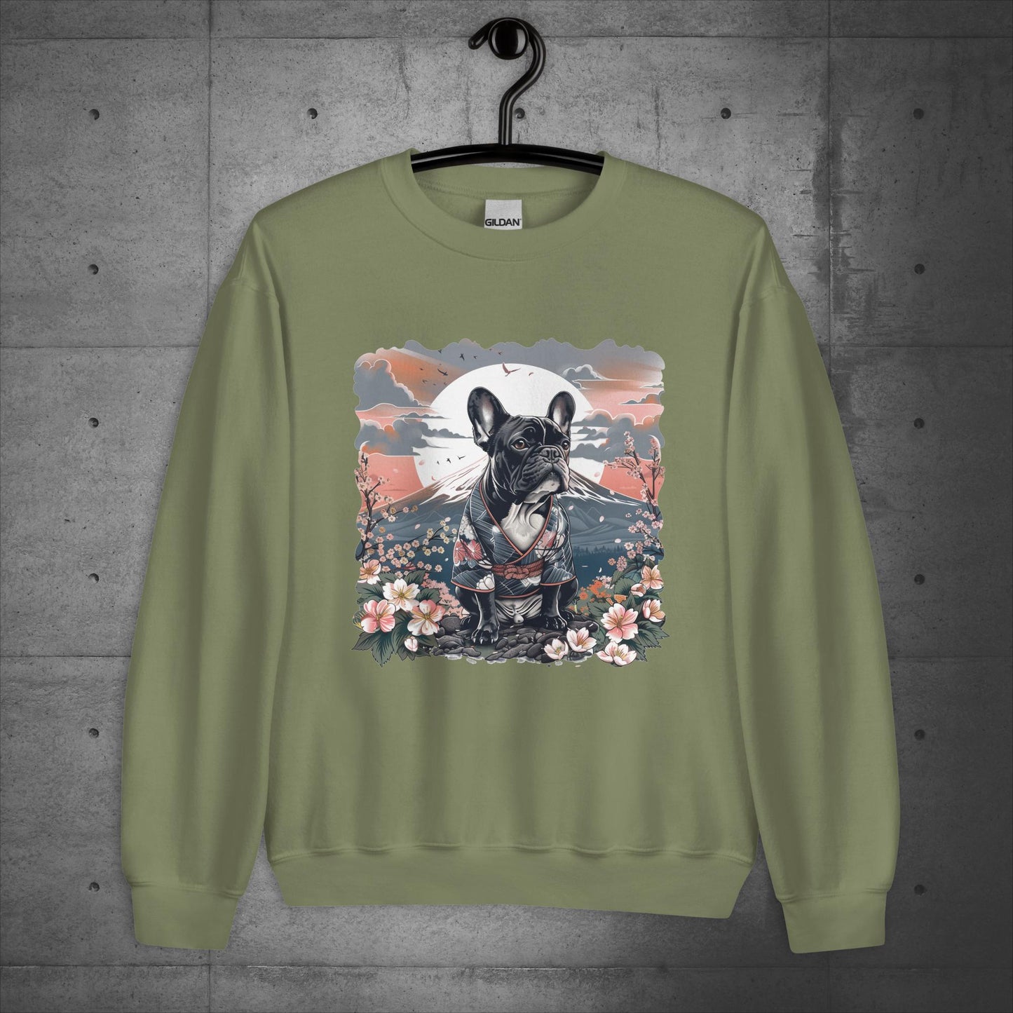 Kimono Frenchie - Unisex Sweatshirt - Frenchie Emporium