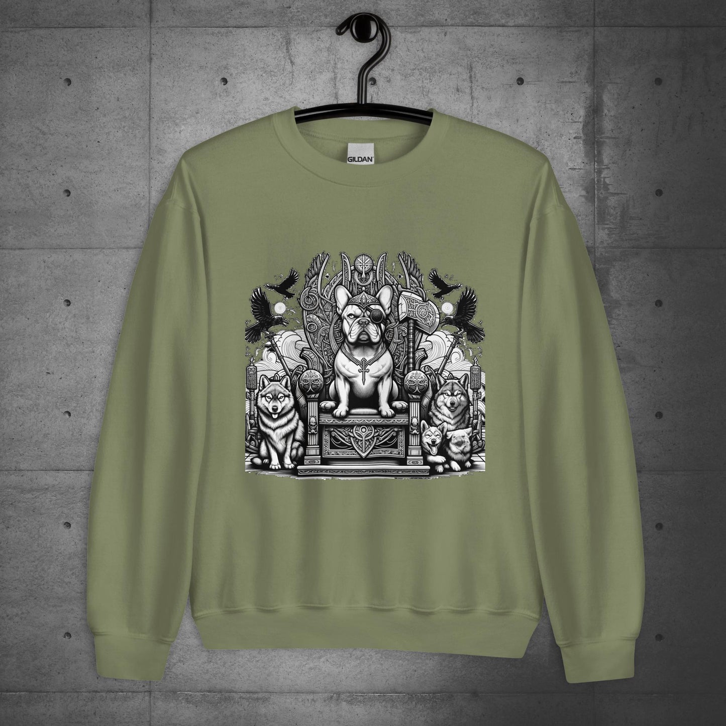 "Warrior's Legacy" Frenchie Unisex Sweater / Sweatshirt - Frenchie Emporium