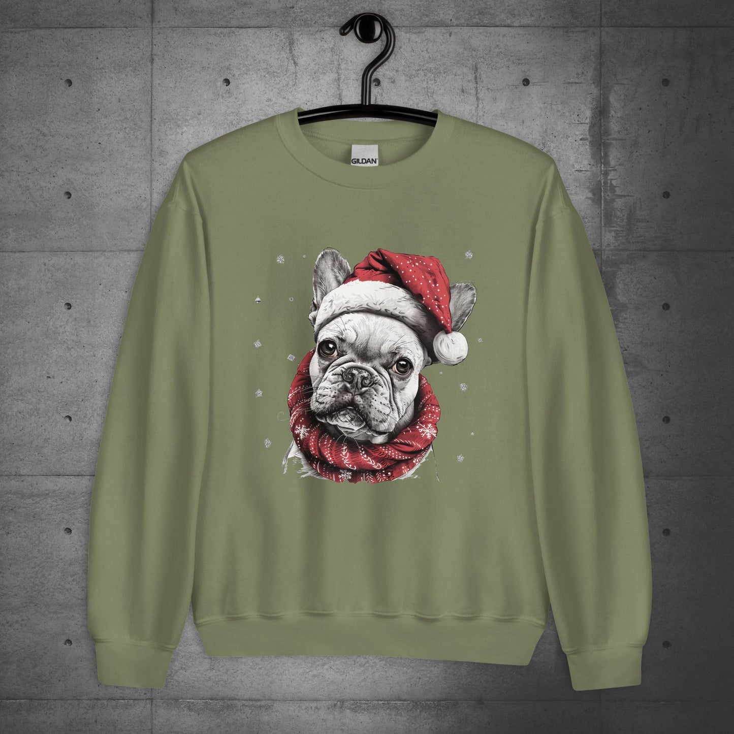 Frenchie Joyeux Noël - Unisex Sweatshirt / Sweater - Frenchie Emporium