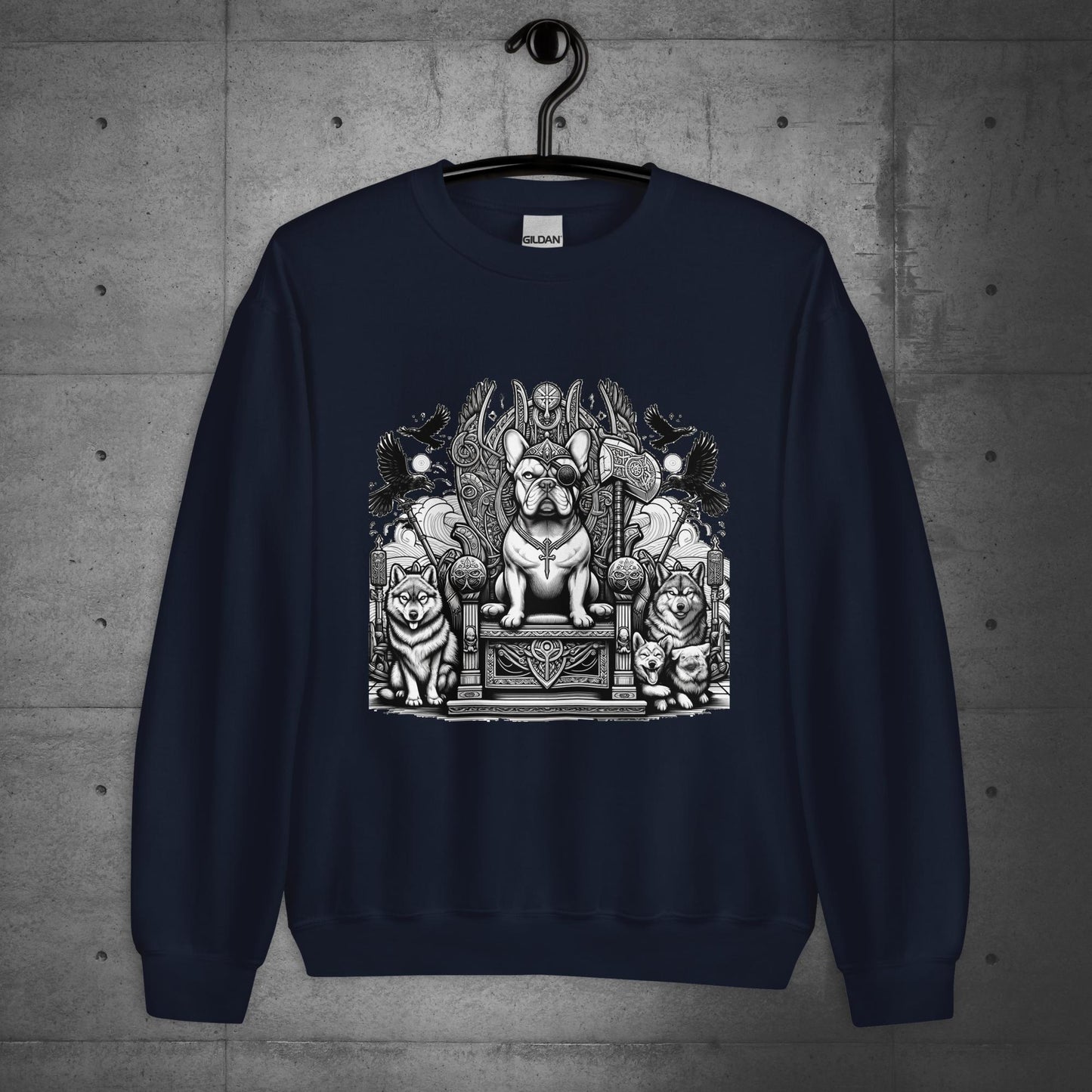 "Warrior's Legacy" Frenchie Unisex Sweater / Sweatshirt - Frenchie Emporium