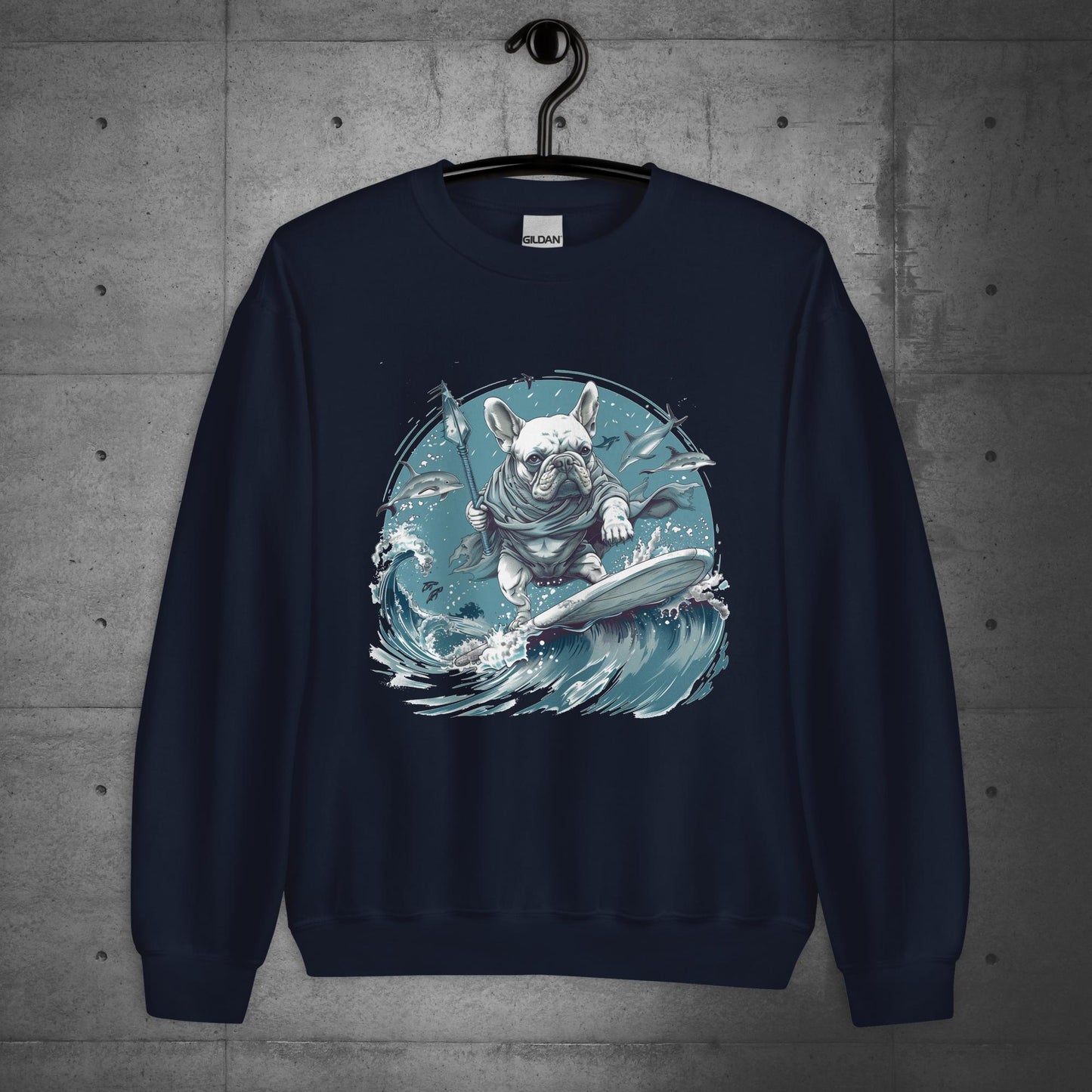 "Ocean Odyssey" Frenchie Unisex Sweater / Sweatshirt - Frenchie Emporium