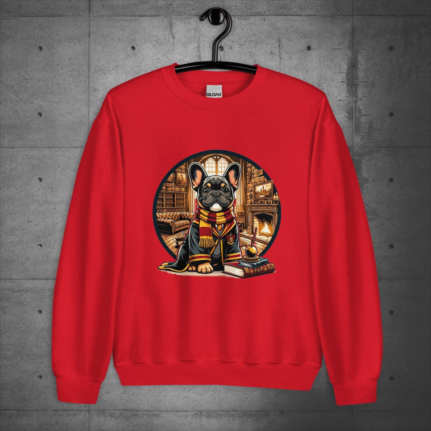 Unisex "Gryffindor Frenchie" Sweater/Sweatshirt