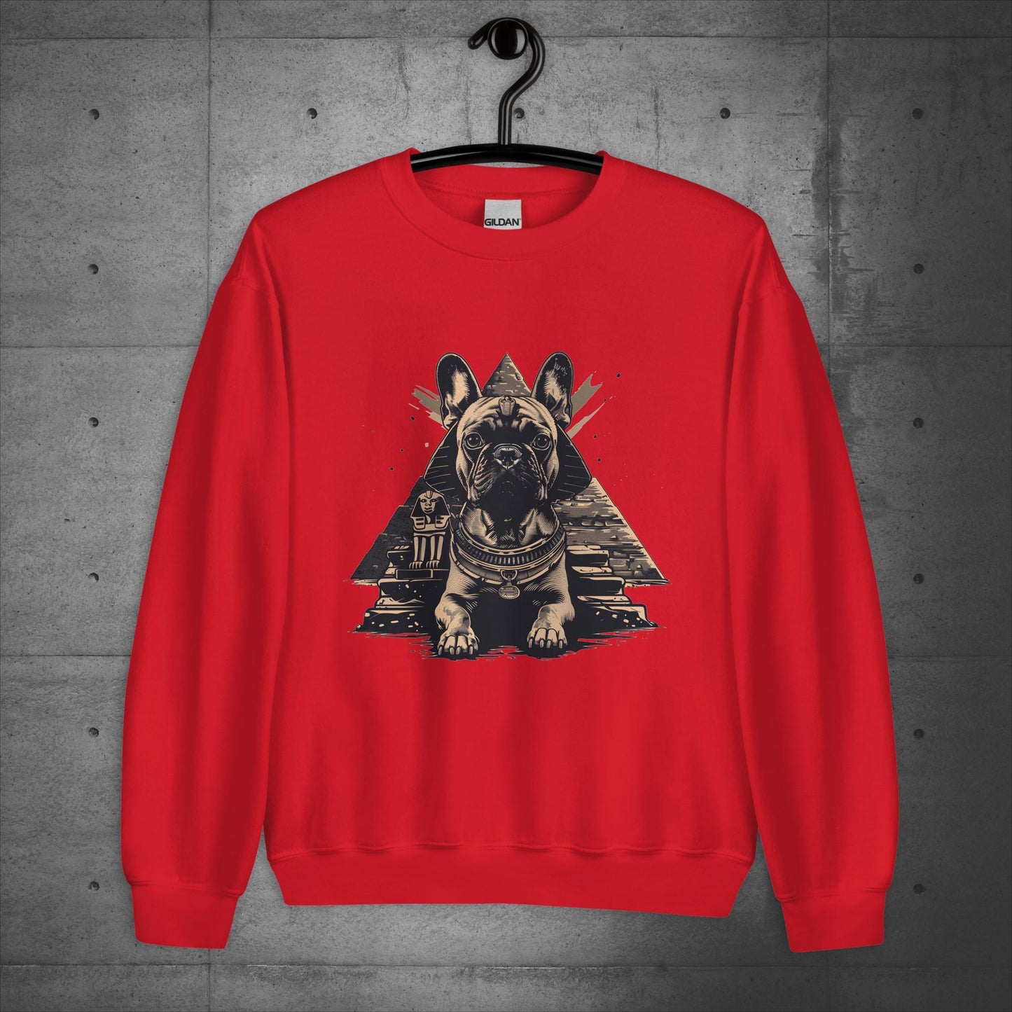 Royal Pharaoh Frenchie Unisex Sweater/Sweatshirt - Frenchie Emporium