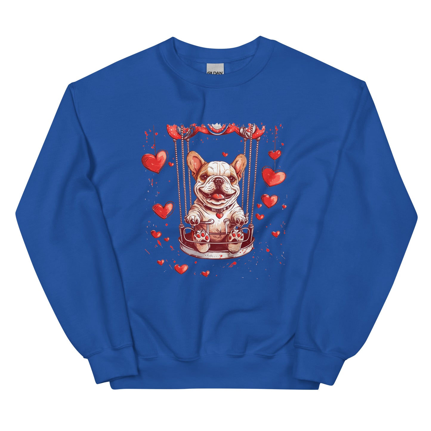 "Swinging Hearts" Unisex Sweatshirt