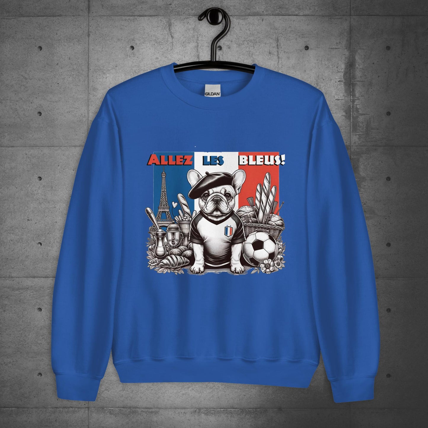 Frenchie Football France - Allez les Bleus! Unisex Sweater - Frenchie Emporium