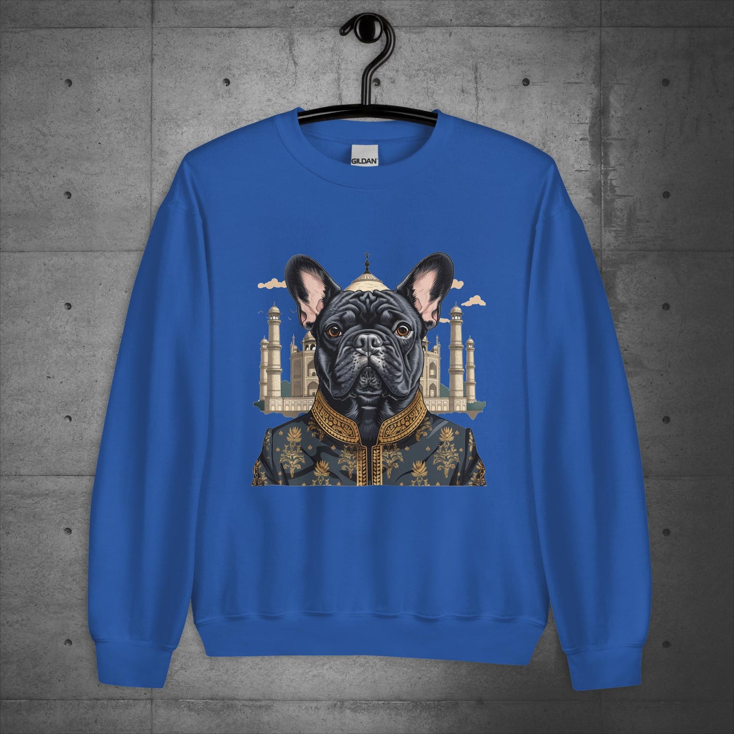 Iconic Taj Mahal Frenchie Unisex Sweater