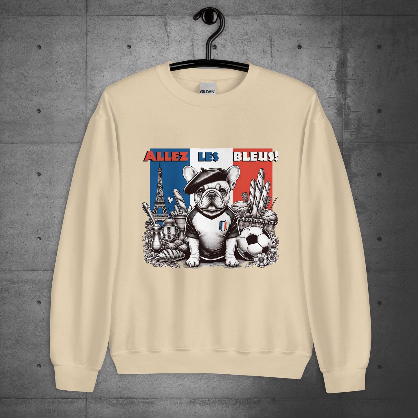 Frenchie Football France - Allez les Bleus! Unisex Sweater - Frenchie Emporium