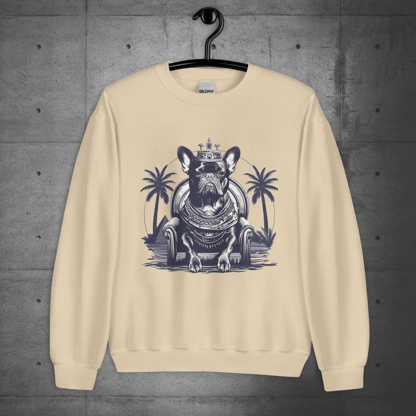 Cleopatra Frenchie - Unisex Sweatshirt/Sweater - Frenchie Emporium