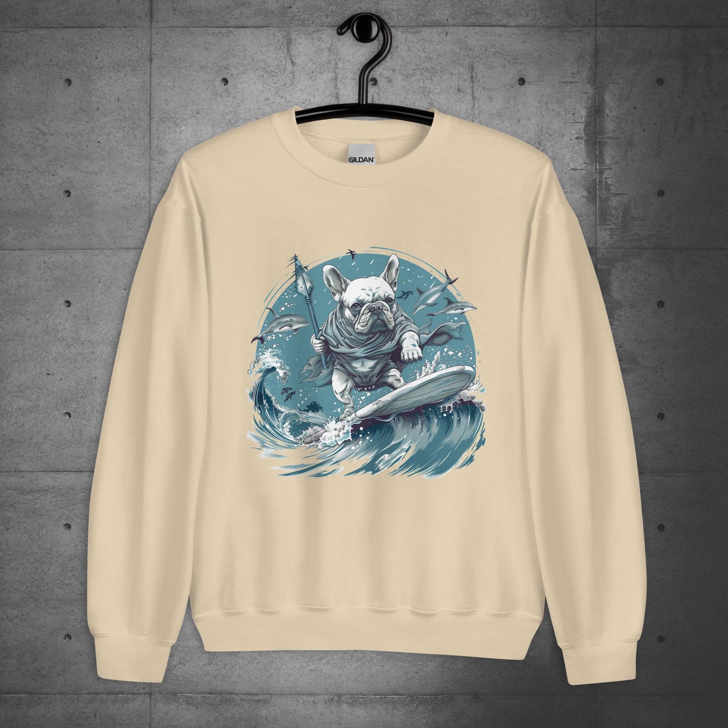 "Ocean Odyssey" Frenchie Unisex Sweater / Sweatshirt - Frenchie Emporium