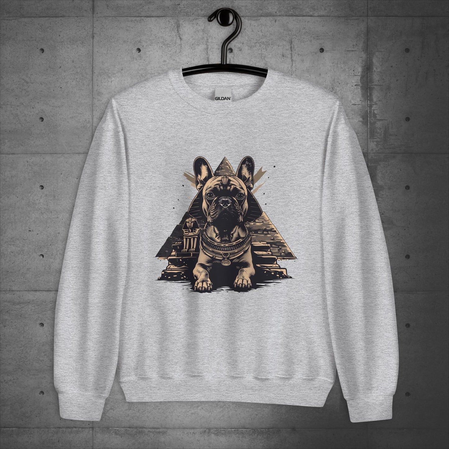 Royal Pharaoh Frenchie Unisex Sweater/Sweatshirt - Frenchie Emporium