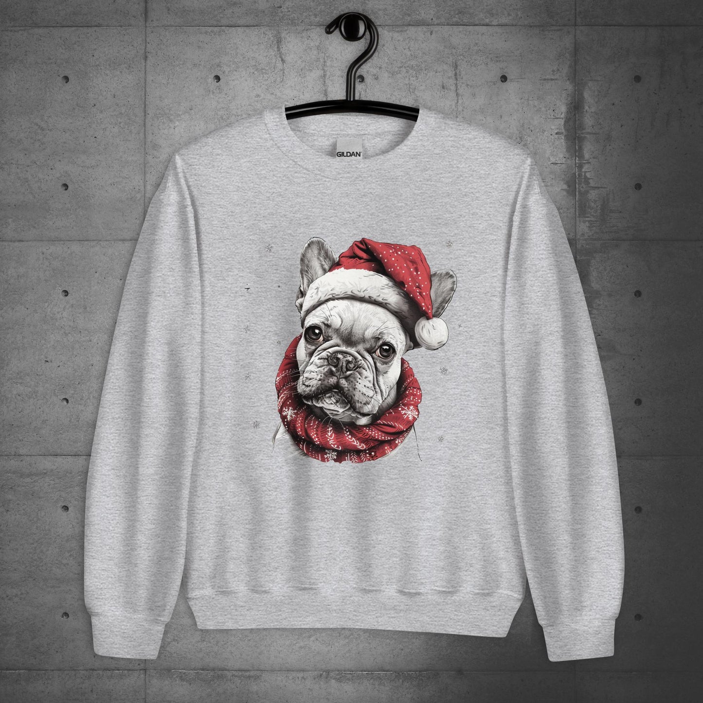 Frenchie Joyeux Noël - Unisex Sweatshirt / Sweater - Frenchie Emporium