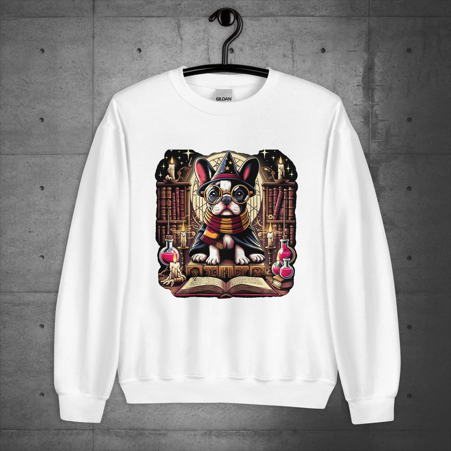 Unisex "Frenchie Wizard's Apprentice" Sweater/Sweatshirt