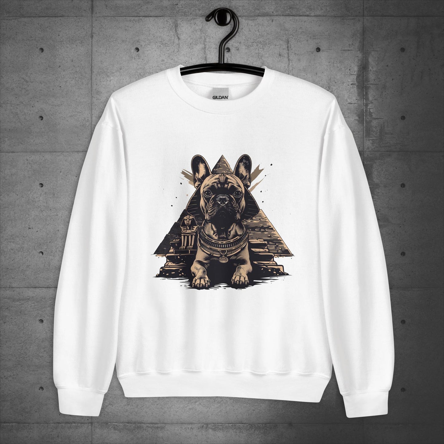 Royal Pharaoh Frenchie Unisex Sweater/Sweatshirt - Frenchie Emporium