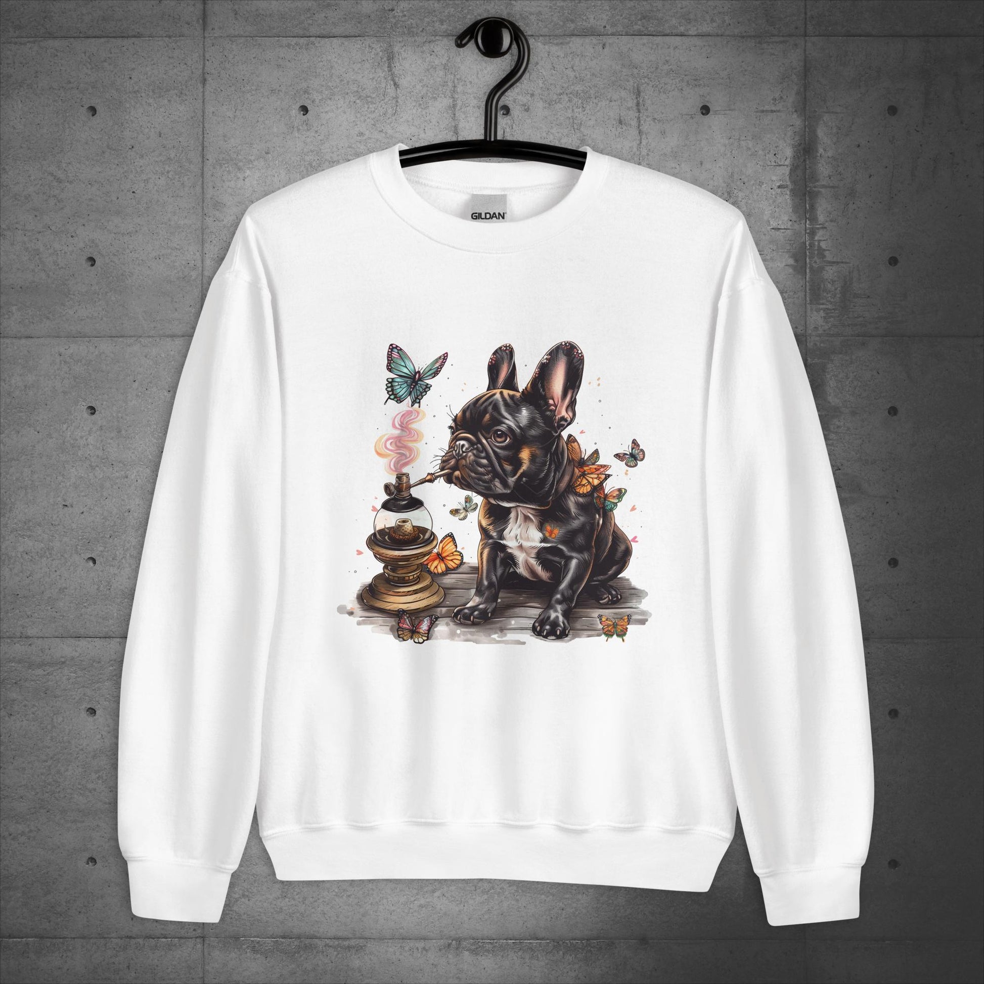 Caterpillar Frenchie - Unisex Sweater / Sweatshirt - Frenchie Emporium