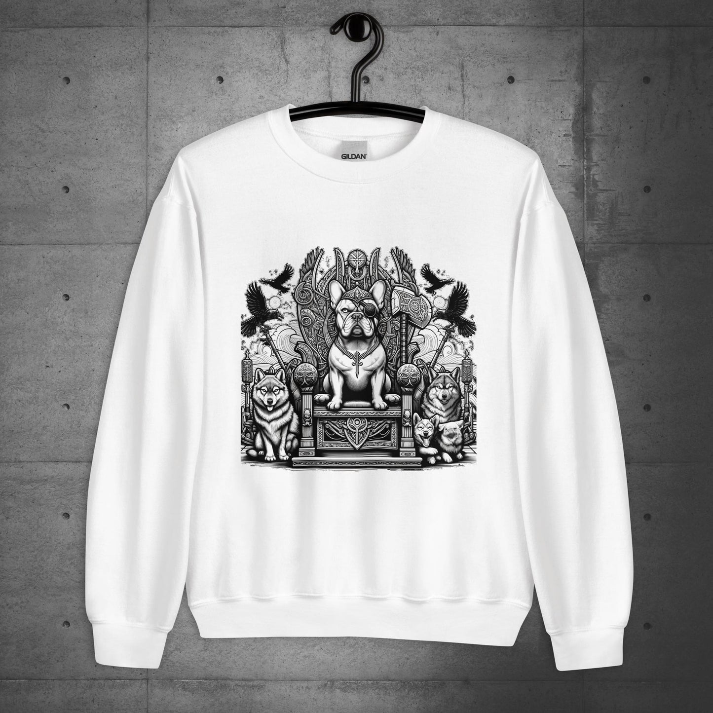 "Warrior's Legacy" Frenchie Unisex Sweater / Sweatshirt - Frenchie Emporium