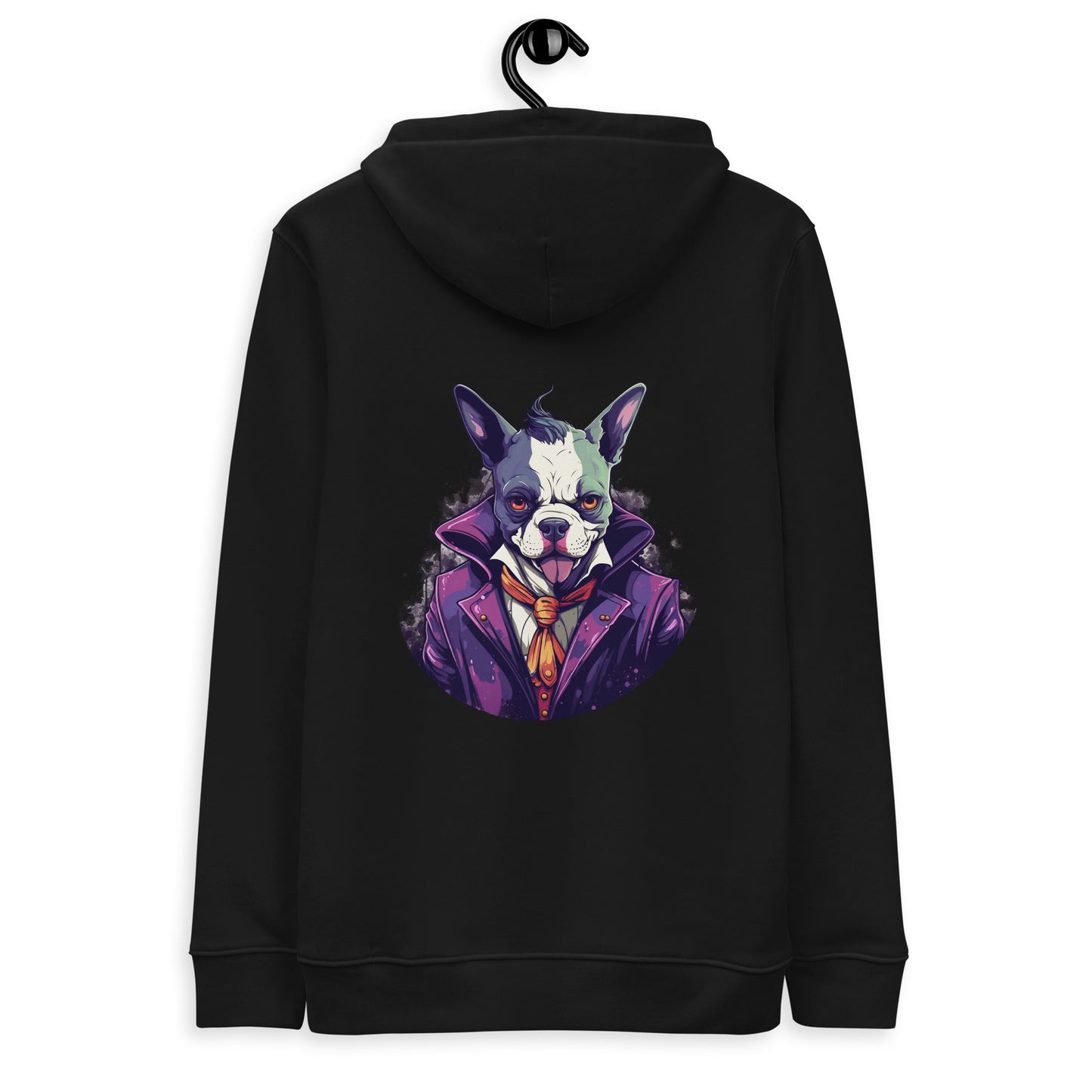 Frenchie Joker Villainous Unisex essential eco Hoodie