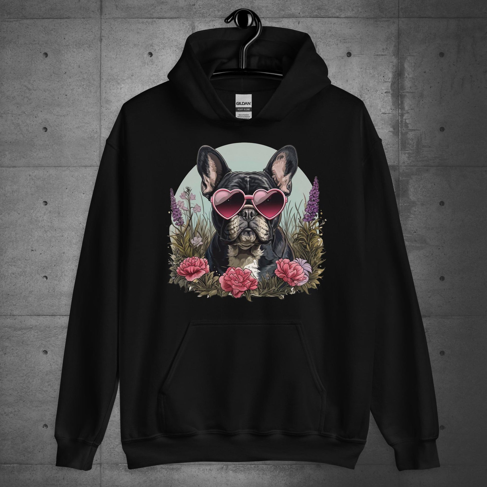 Frenchie Heartthrob Pooch Unisex Hoodie - Frenchie Emporium