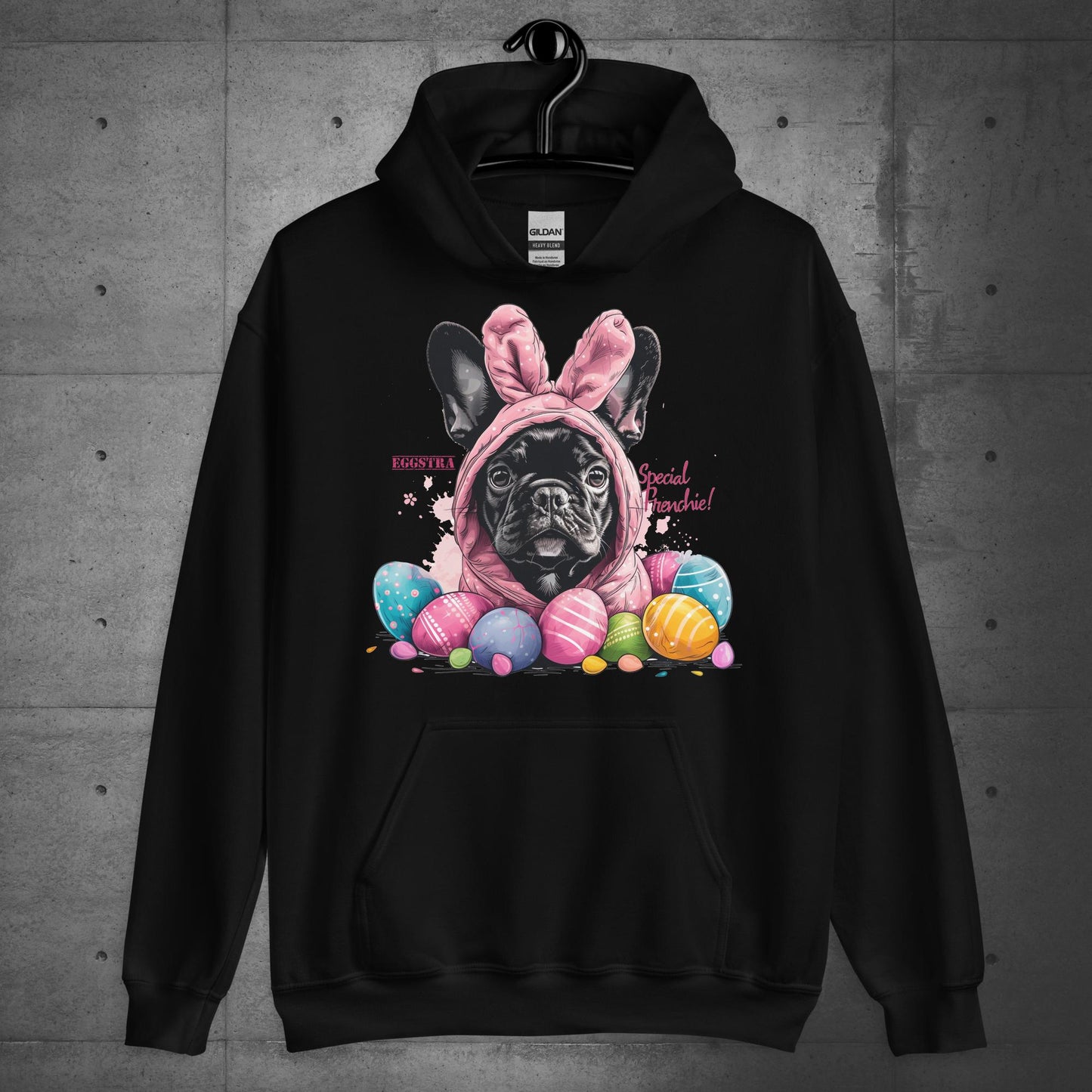 "Eggstra Special Frenchie" - Unisex Hoodie