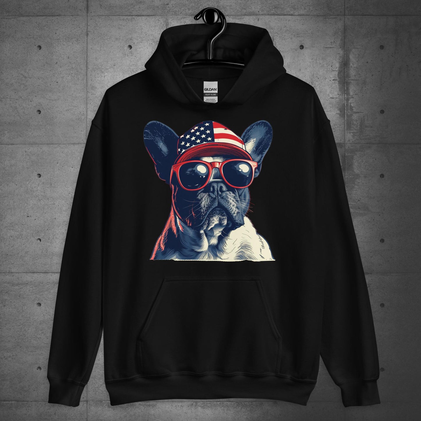 Frenchie Unisex Hoodie-Pride of America