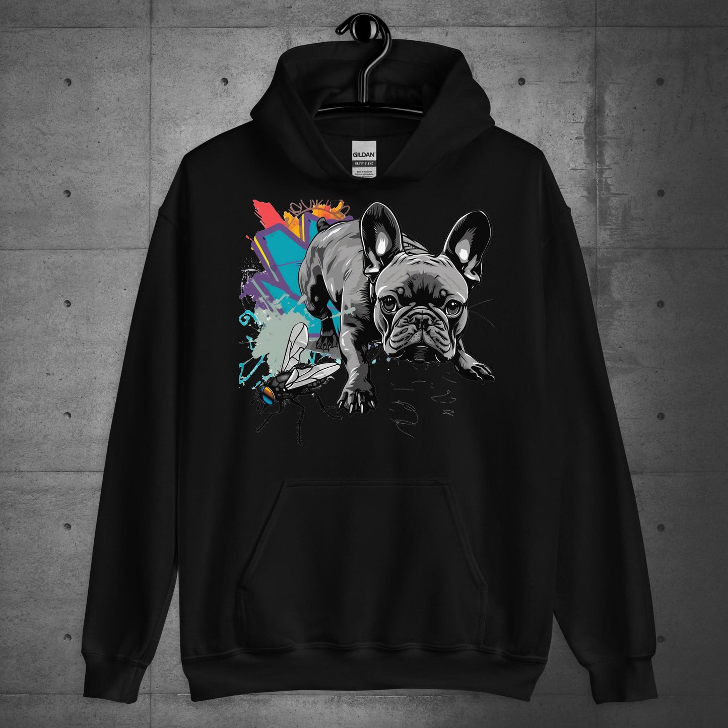 Unisex "Chasing Dreams" French Bulldog Hoodie