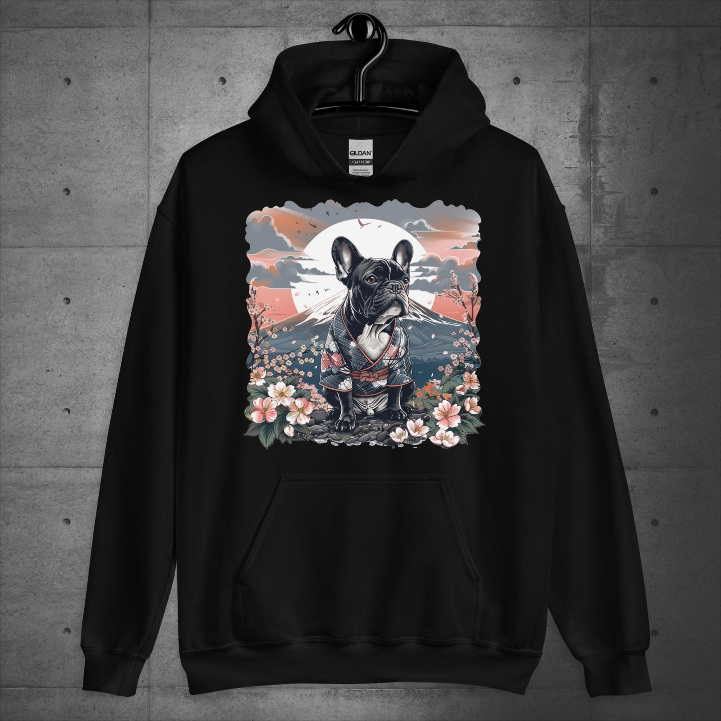 Kimono Frenchie Japan - Unisex Hoodie - Frenchie Emporium