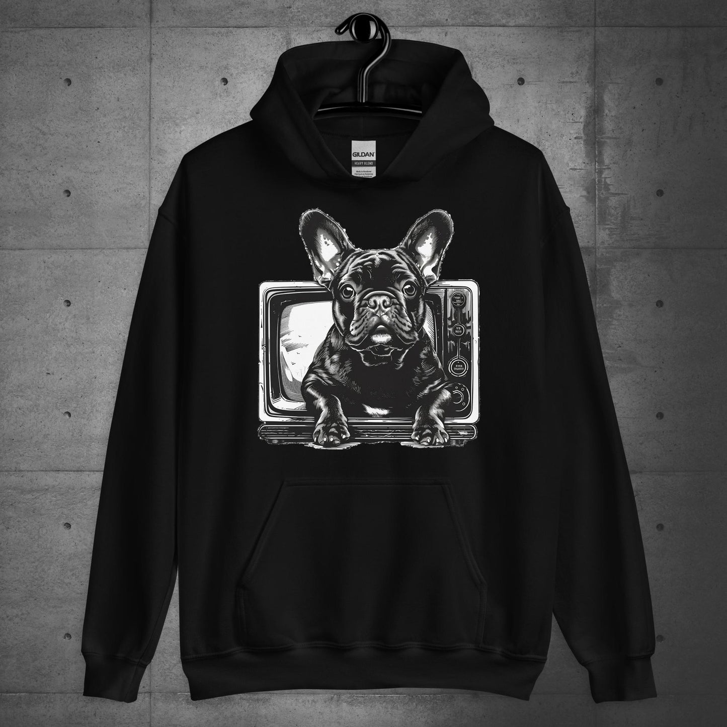 "The Ring" French Bulldog - Unisex Hoodie