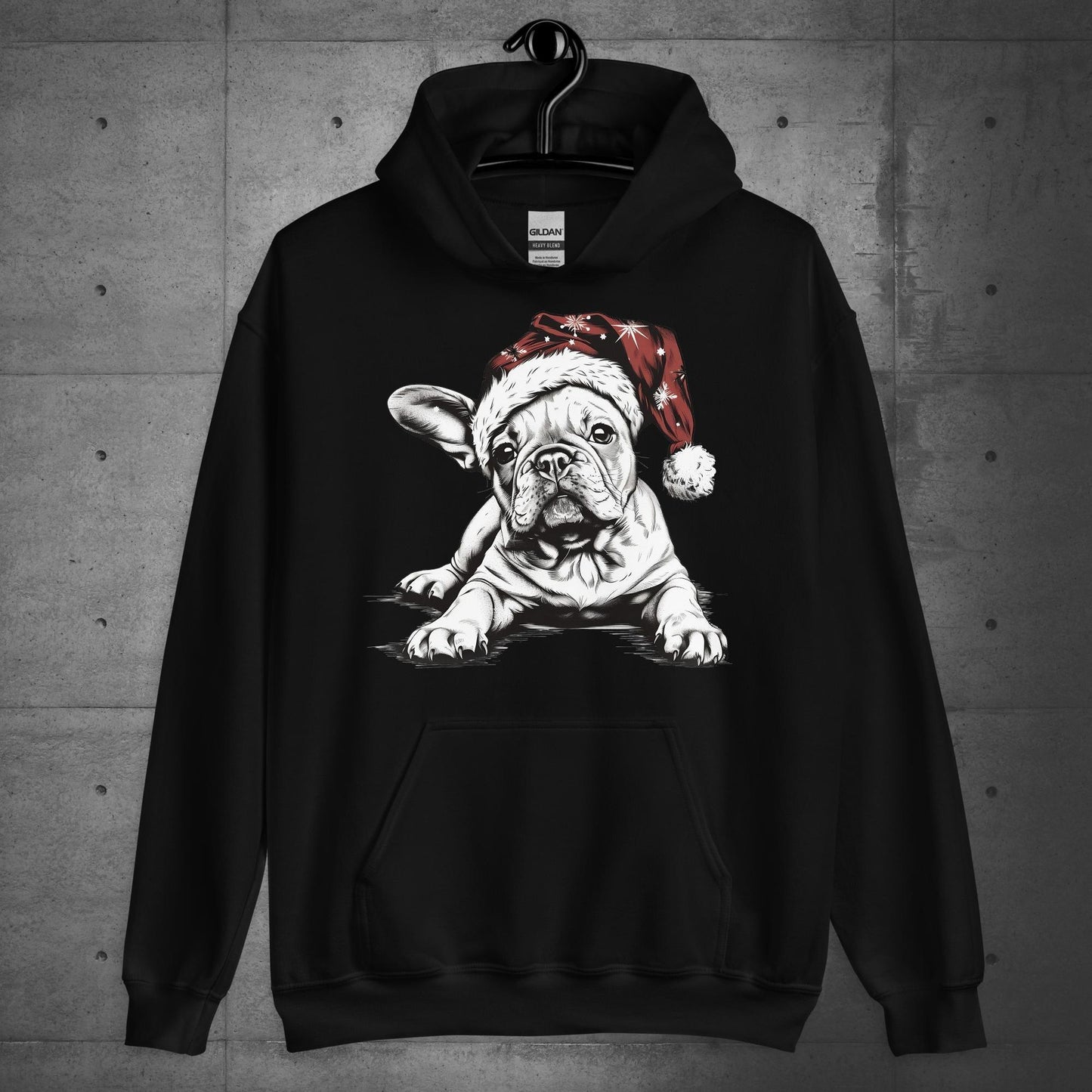 Feliz Navidad Frenchie - Unisex Christmas Hoodie - Frenchie Emporium