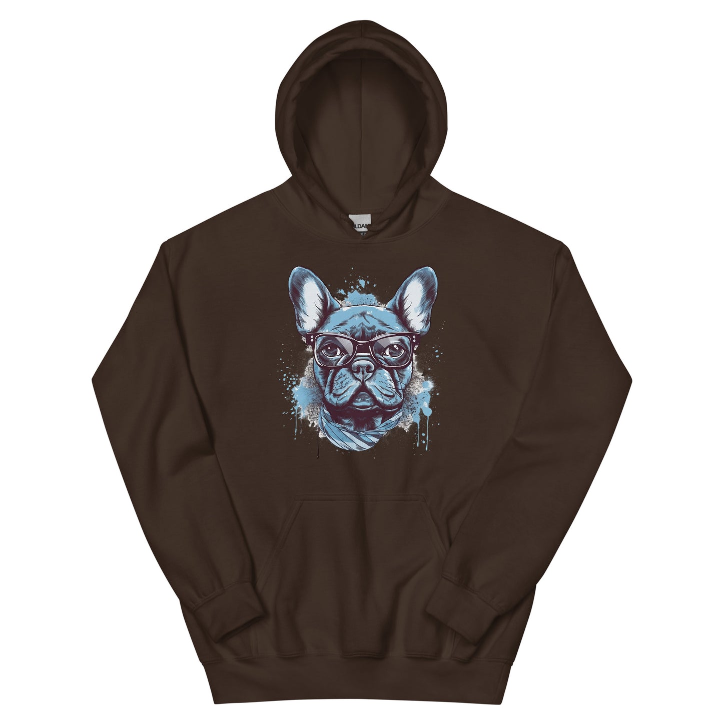 Hipster Frenchie - Unisex Hoodie