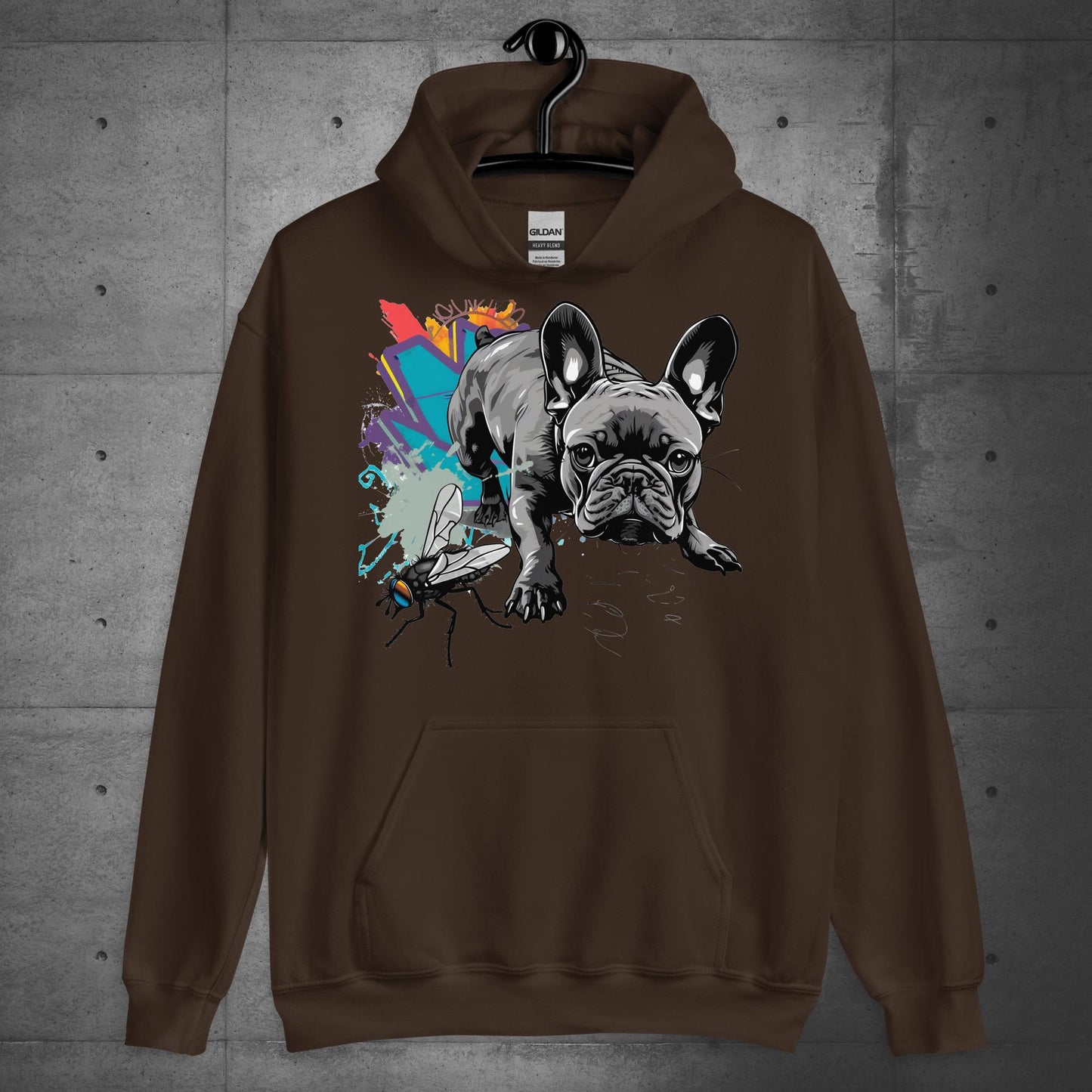 Unisex "Chasing Dreams" French Bulldog Hoodie