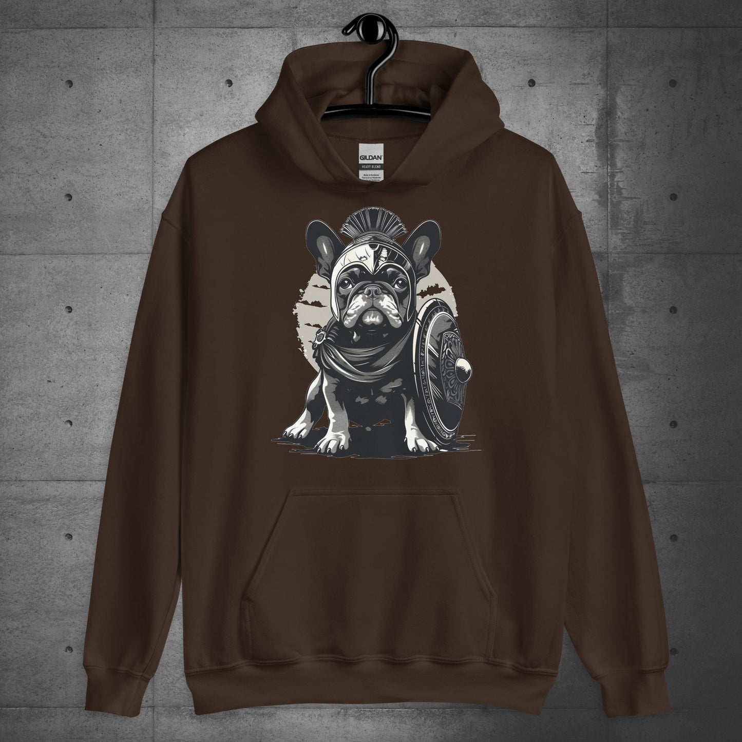 "Wisdom's Embrace" Frenchie Unisex Hoodie - Frenchie Emporium