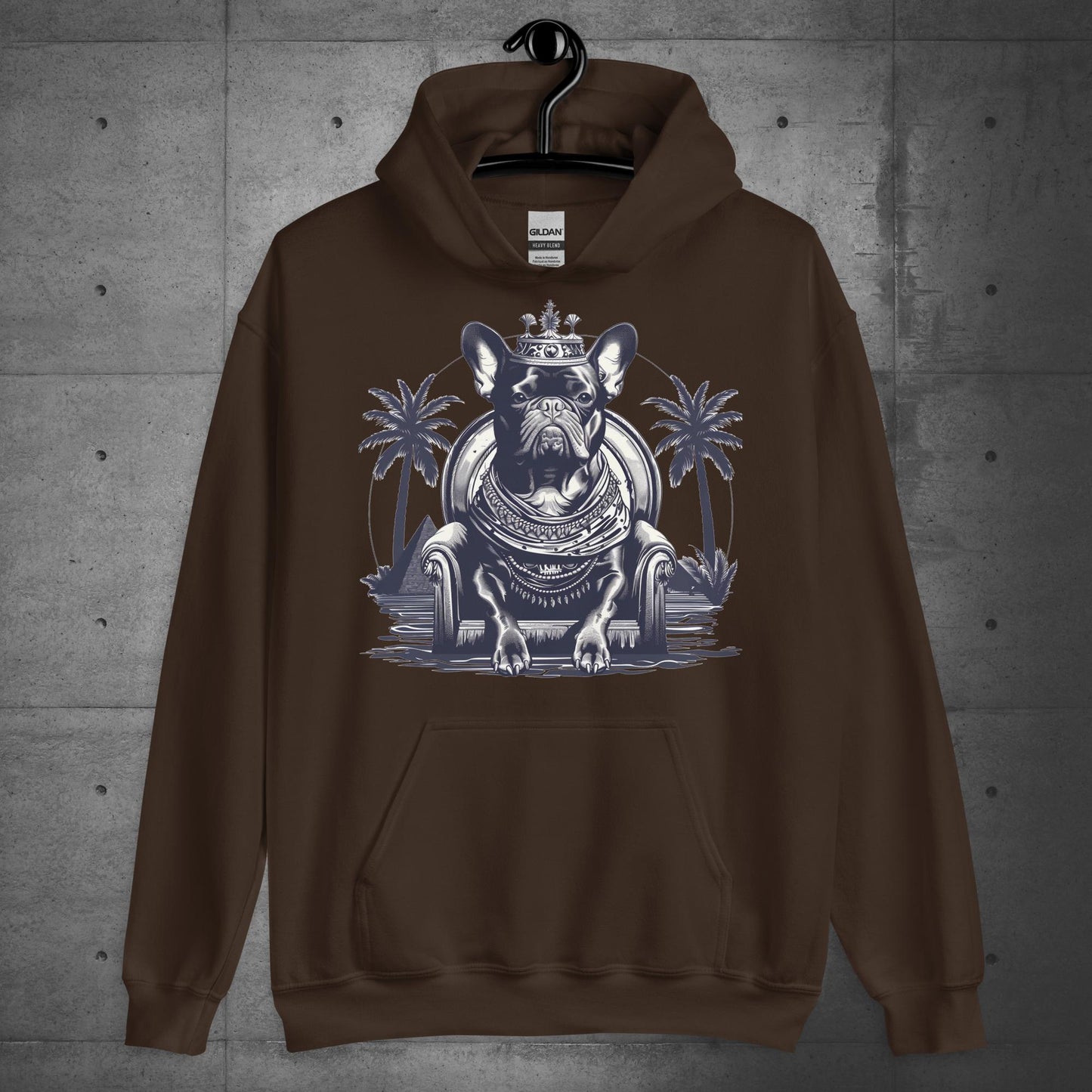 French Bulldog Cleopatra - Unisex Hoodie