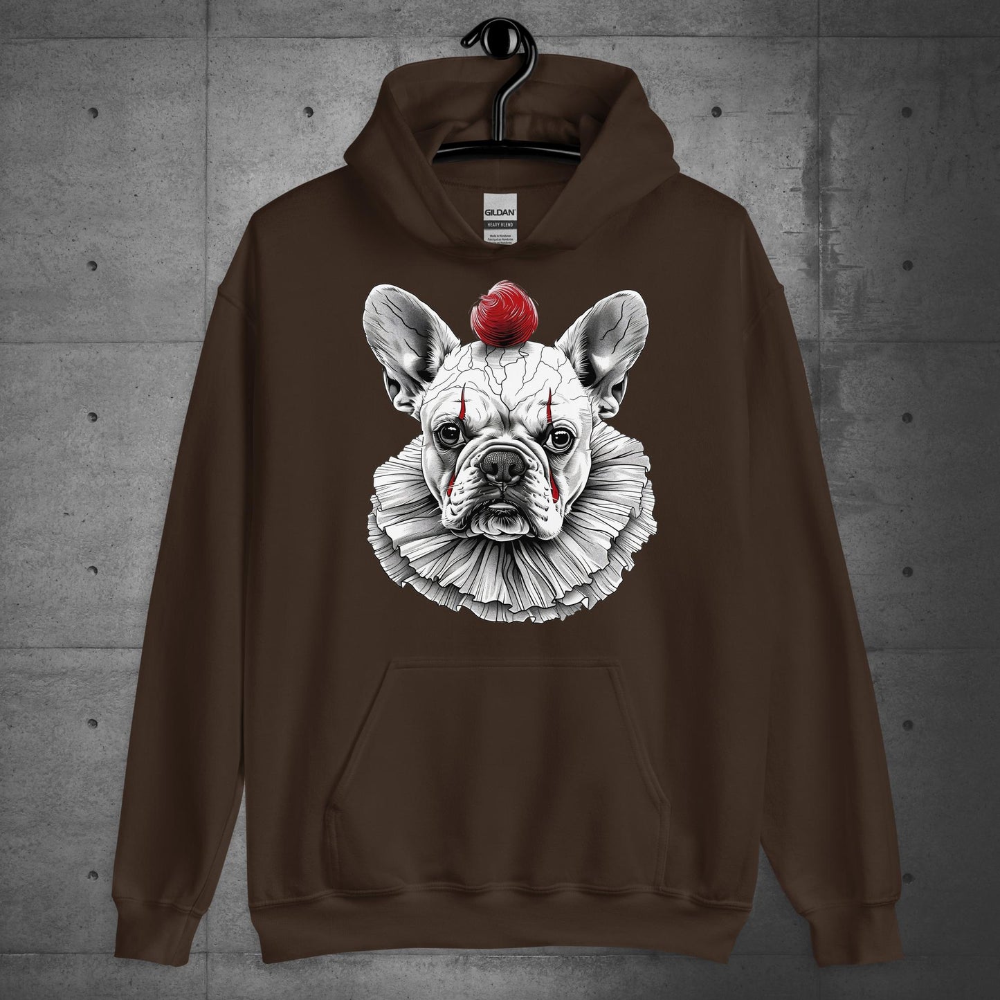 Frenchie IT the Clown - Unisex Hoodie