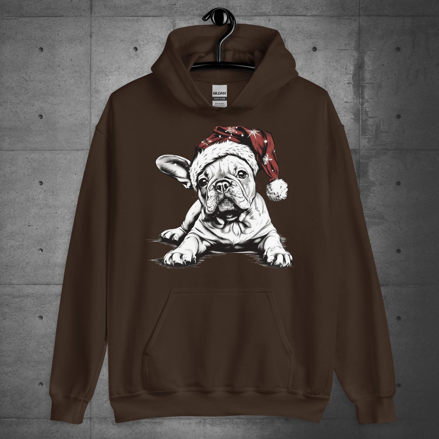 Feliz Navidad Frenchie - Unisex Christmas Hoodie - Frenchie Emporium