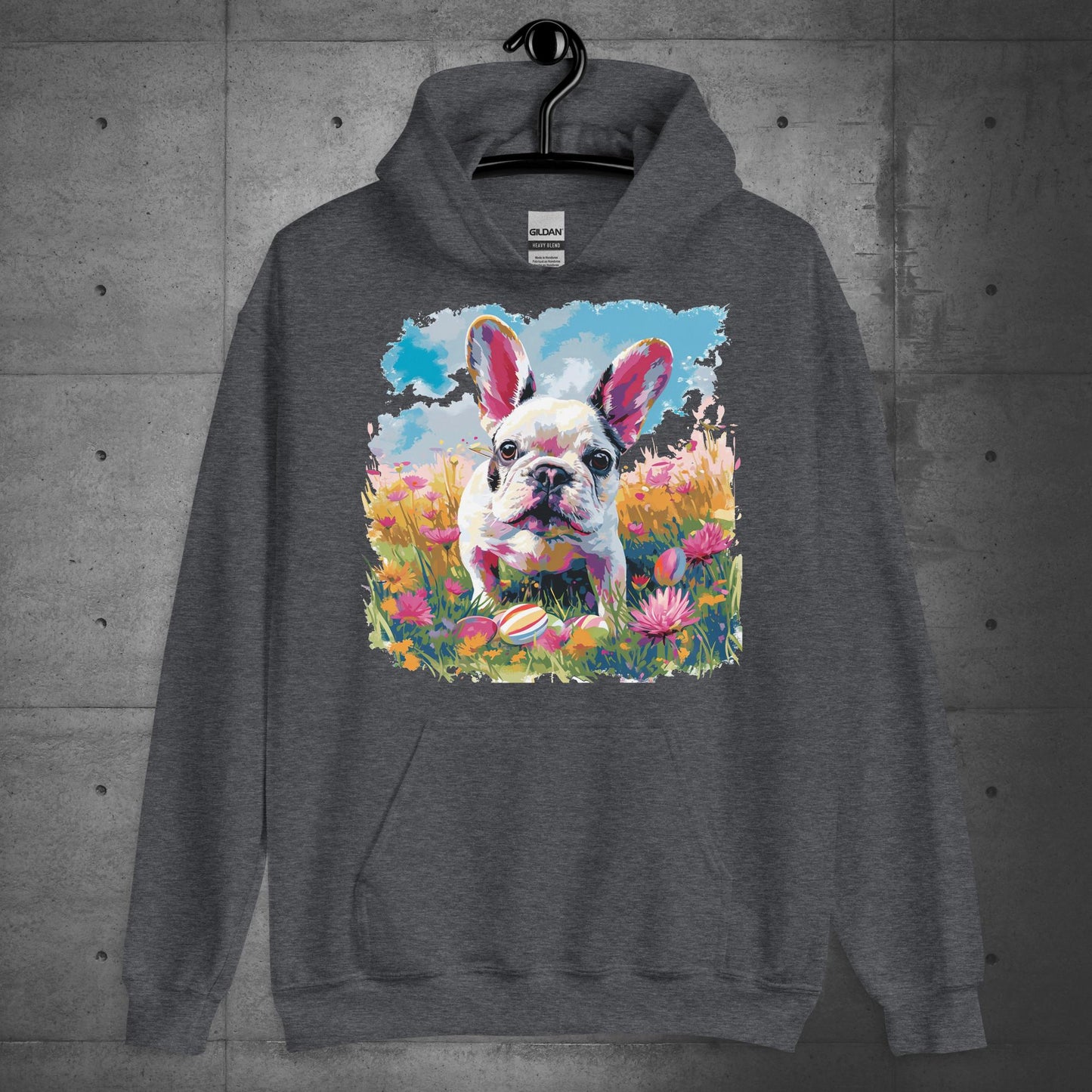 Frenchie Easter Delight Unisex Hoodie