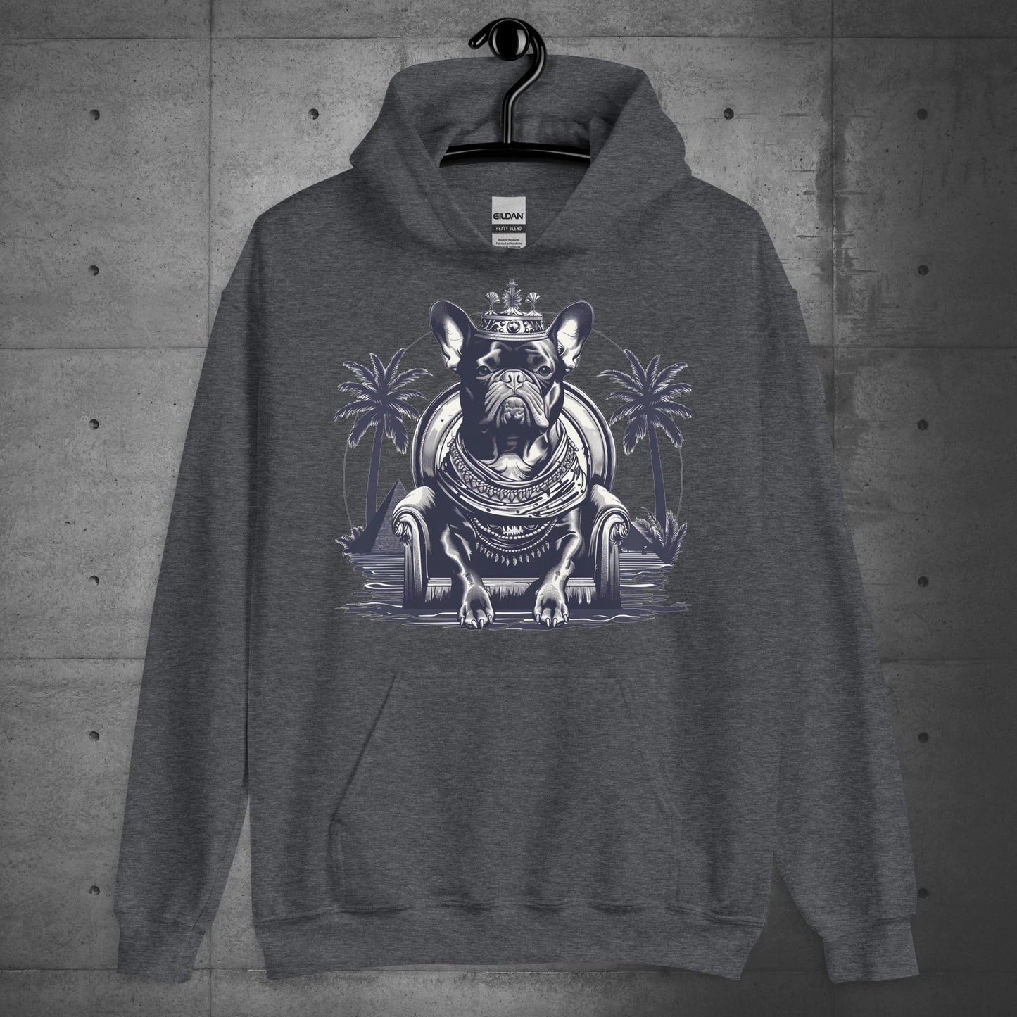 French Bulldog Cleopatra - Unisex Hoodie