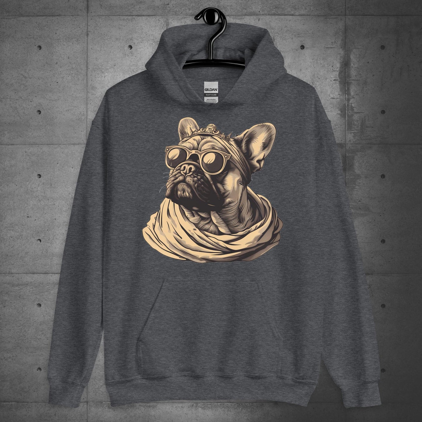 "Majestic Caesar Style" Frenchie - Unisex Hoodie