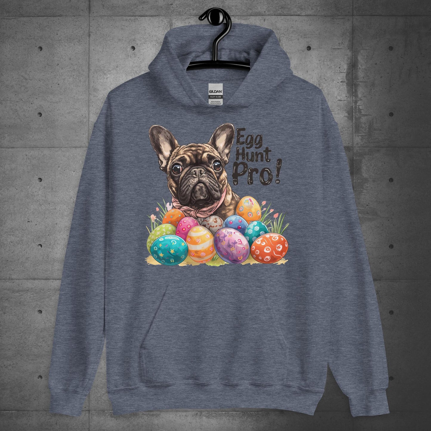 Frenchie "Egg Hunt Pro!" Unisex Hoodie