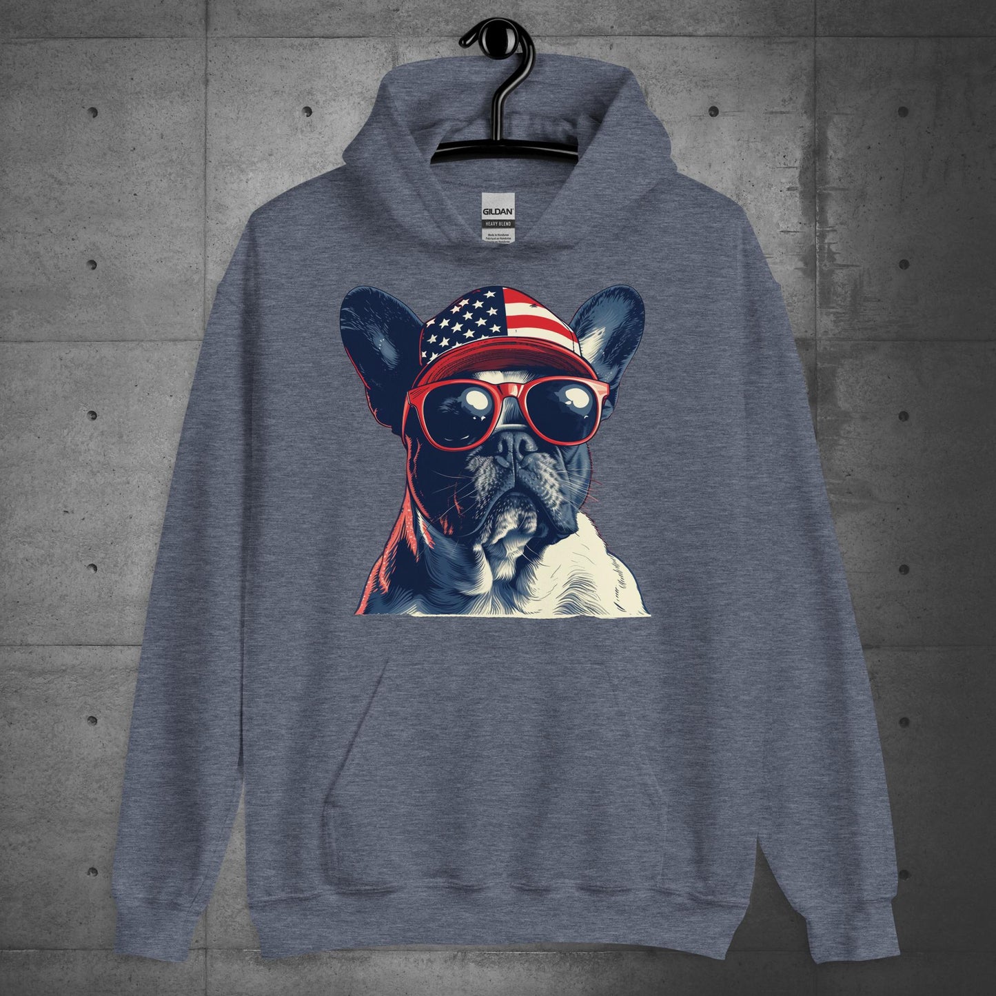 Frenchie Unisex Hoodie-Pride of America