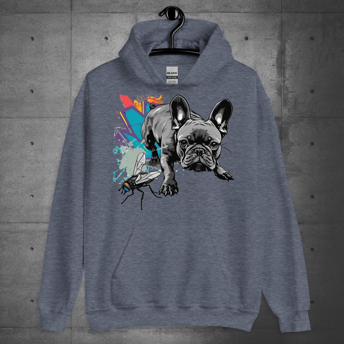 Unisex "Chasing Dreams" French Bulldog Hoodie