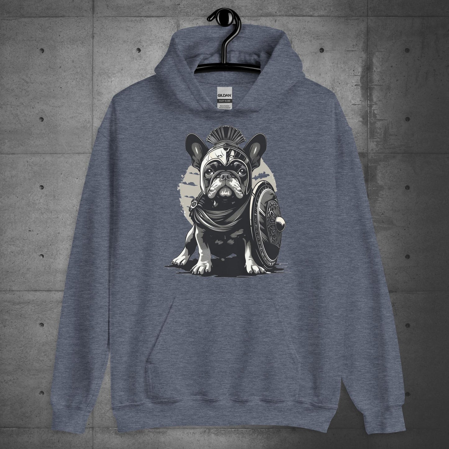 "Wisdom's Embrace" Frenchie Unisex Hoodie - Frenchie Emporium