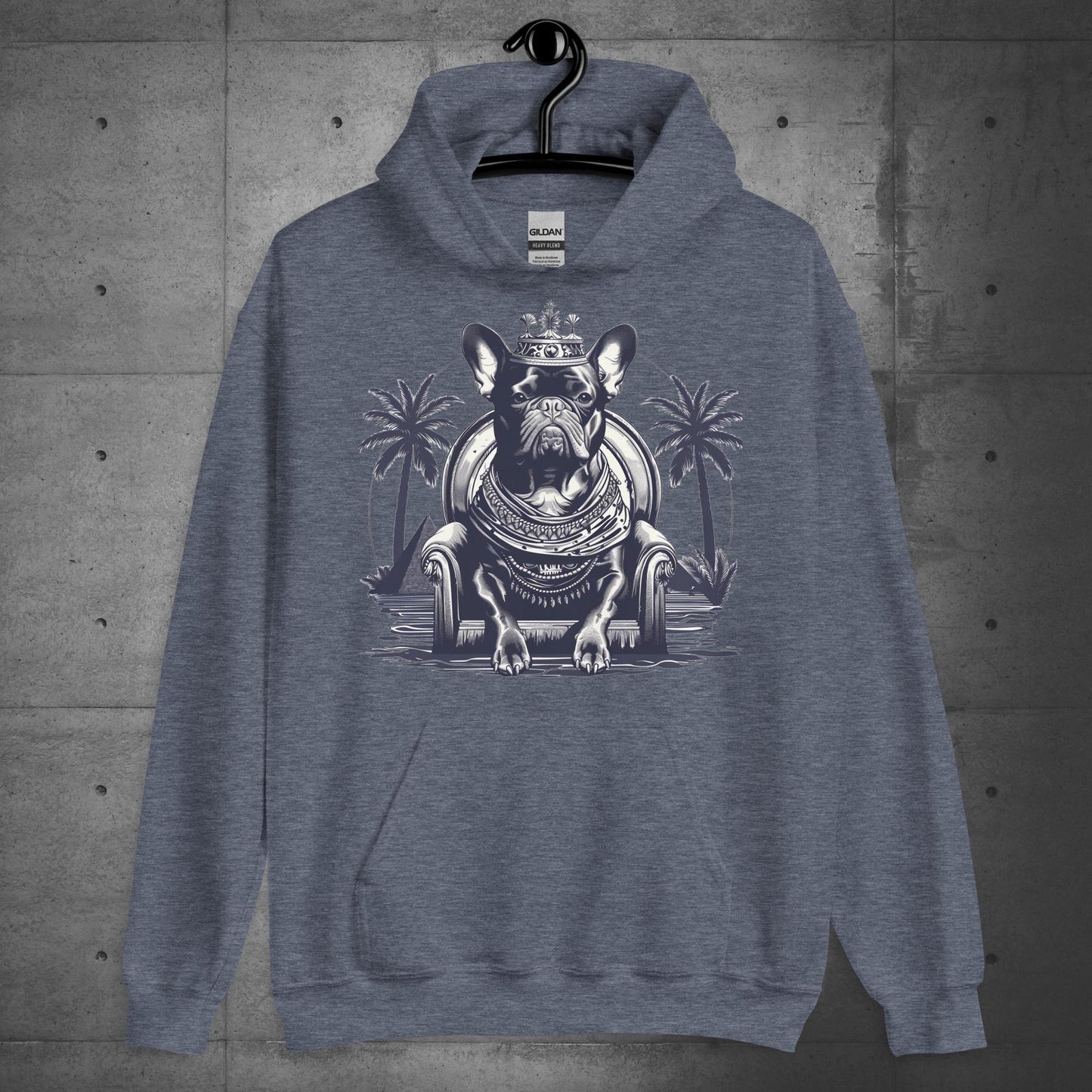 French Bulldog Cleopatra - Unisex Hoodie