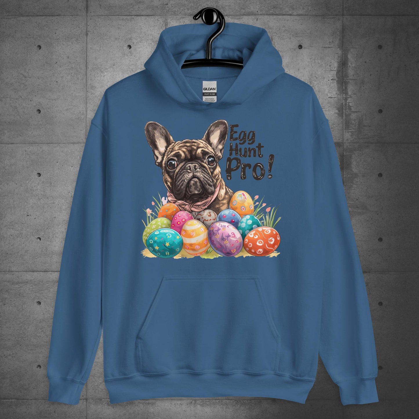 Frenchie "Egg Hunt Pro!" Unisex Hoodie