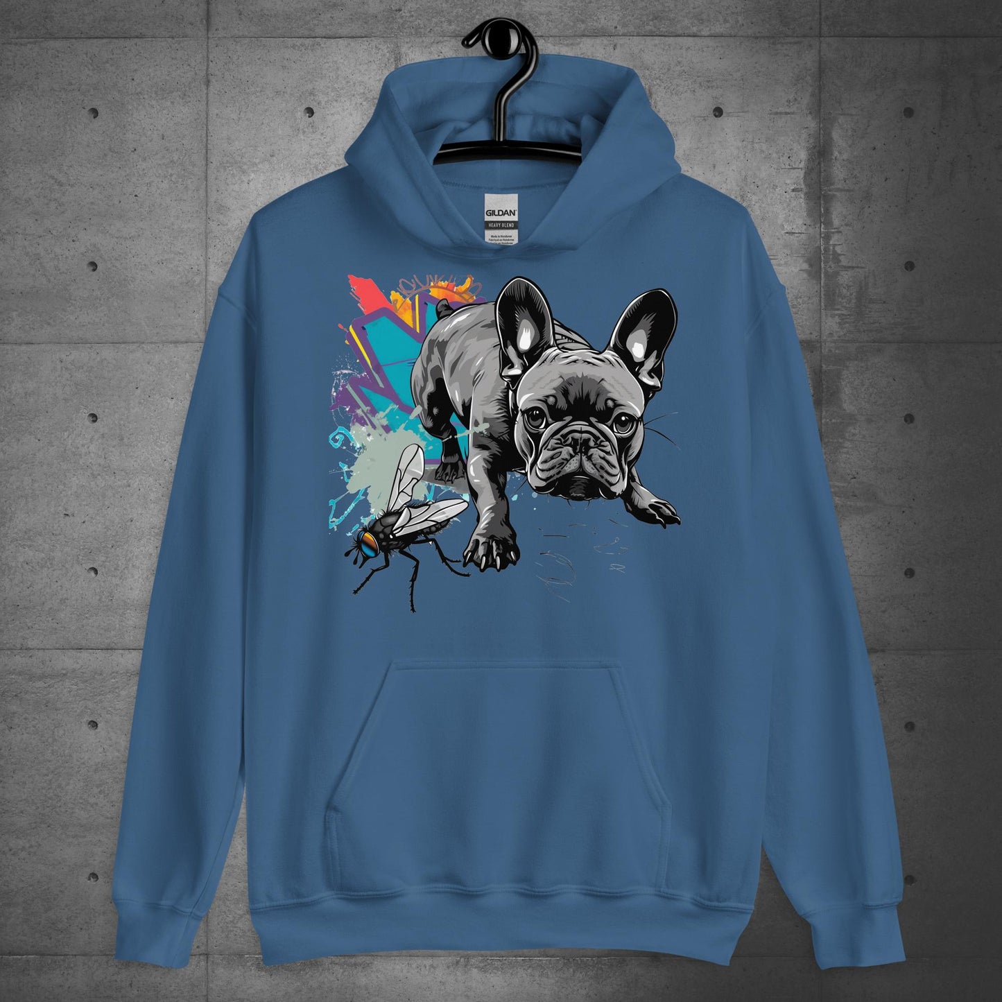 Unisex "Chasing Dreams" French Bulldog Hoodie